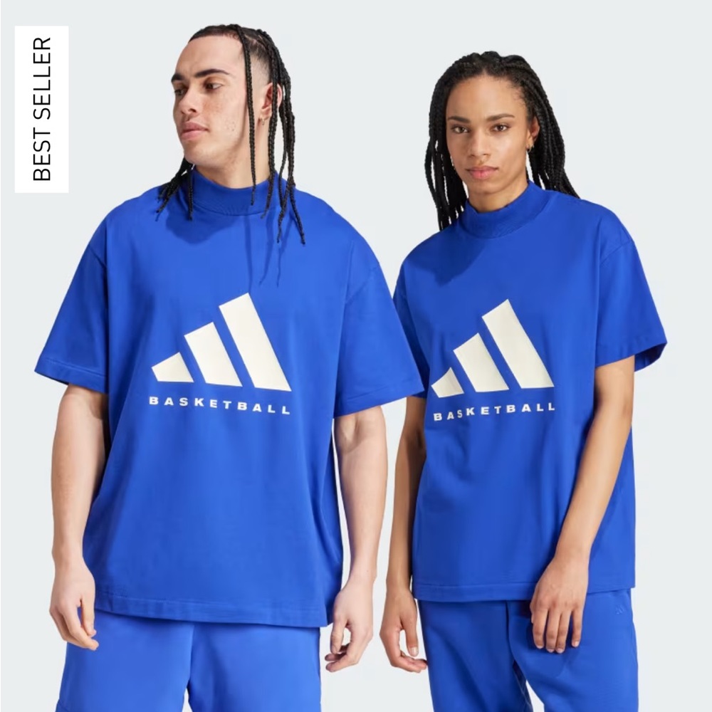 adidas basketball tee